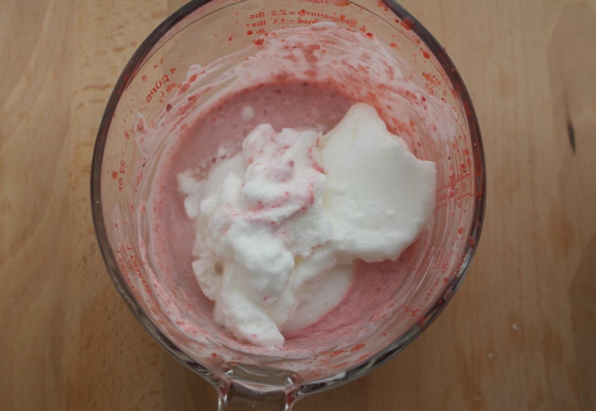 Mousse de Fresa y M&M's