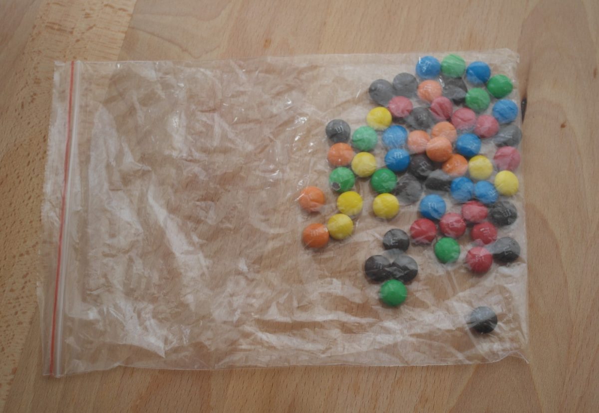 Mousse de Fresa y M&M's