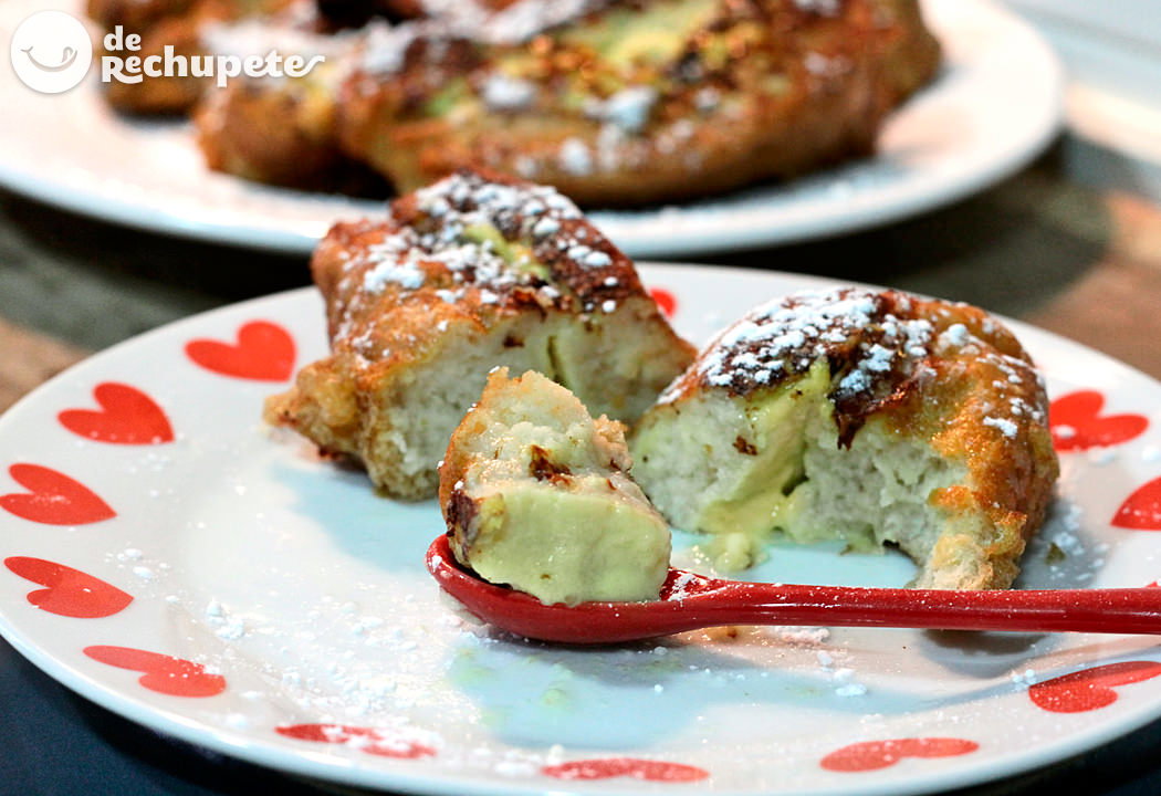 Torrijas de crema pastelera