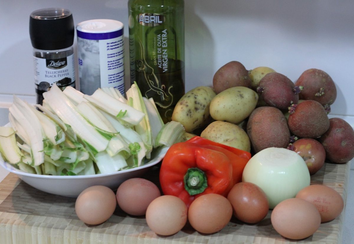 Cómo preparar una tortilla vegetal o con verduras