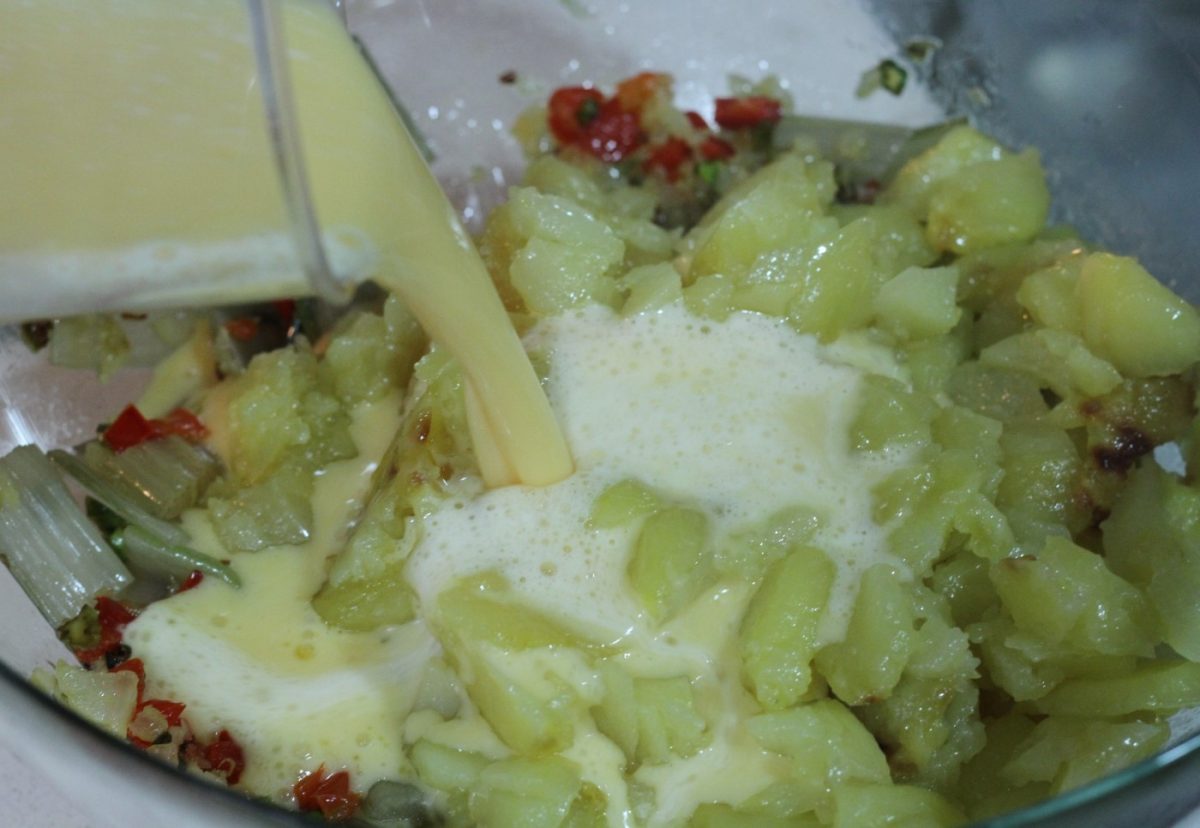 Cómo preparar una tortilla vegetal o con verduras