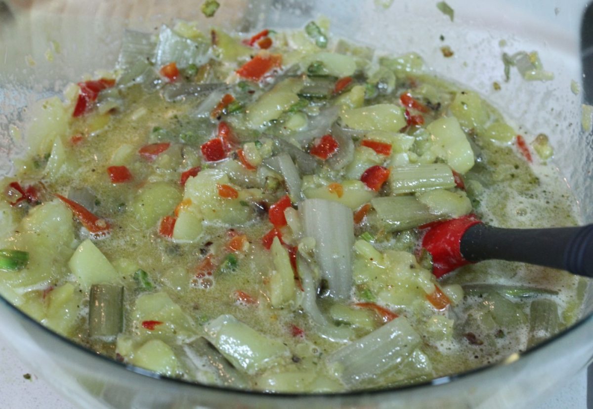 Cómo preparar una tortilla vegetal o con verduras