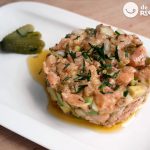 Tartar de salmón y aguacate
