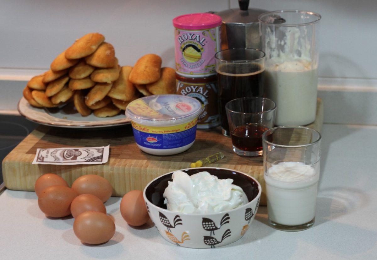 Tiramisú. Receta paso a paso