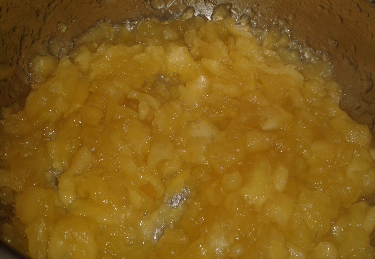 Galletas rellenas de manzana. Milopitakia
