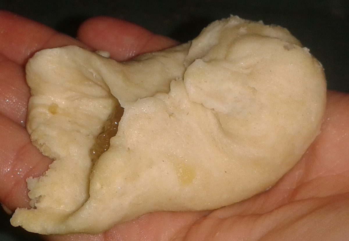 Galletas rellenas de manzana. Milopitakia