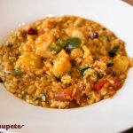 Arroz marinero con merluza