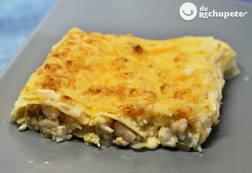 Canelones de pescado