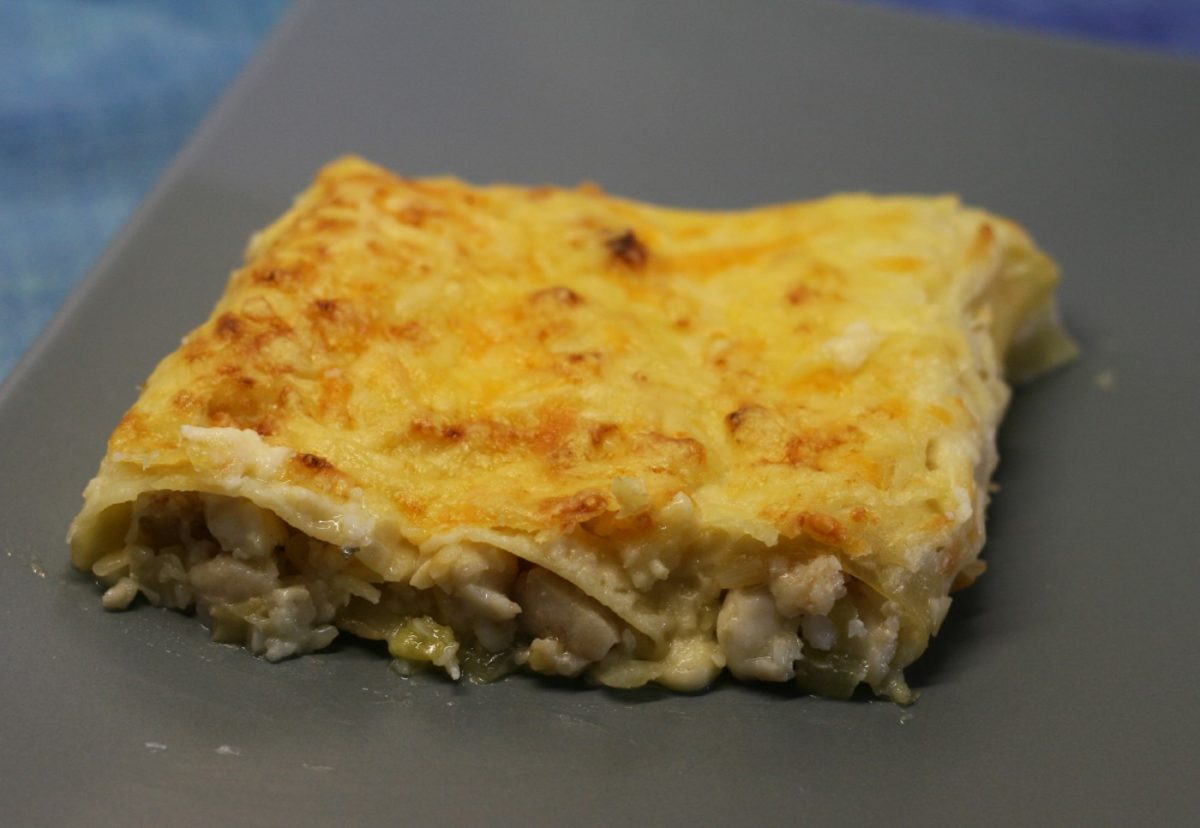 Canelones de pescado