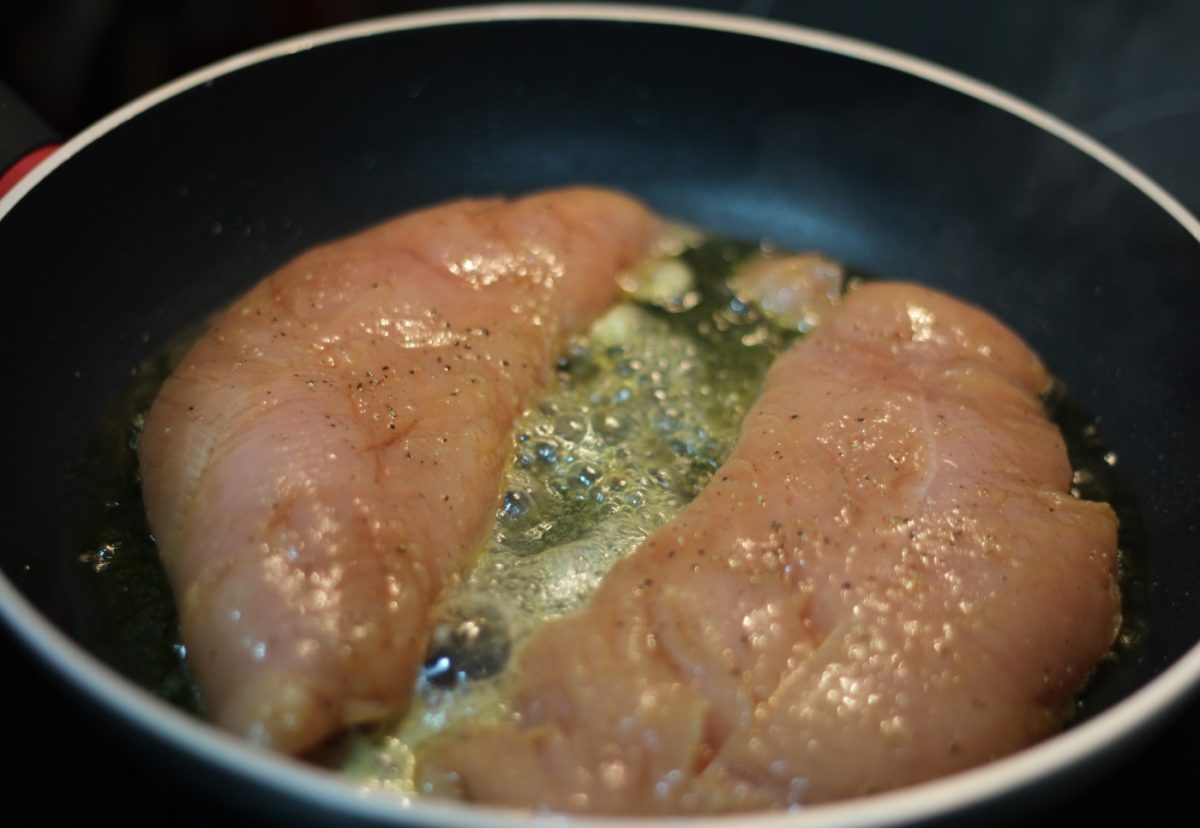 Solomillo de pavo en salsa de soja y piña