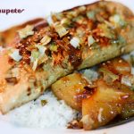 Solomillo de pavo en salsa de soja y piña