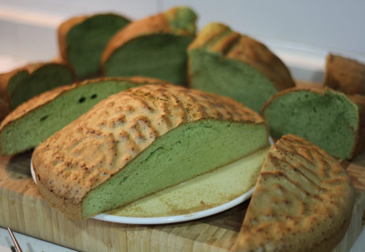 Bizcocho Frankenstein. Receta de Halloween