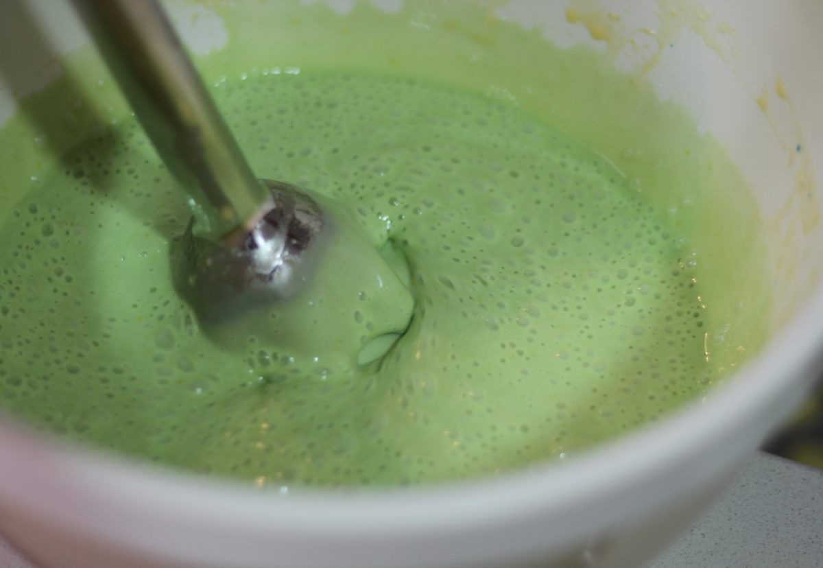 Bizcocho Frankenstein. Receta de Halloween