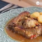 Estofado de costillas con patatas