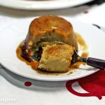 Flan de castañas