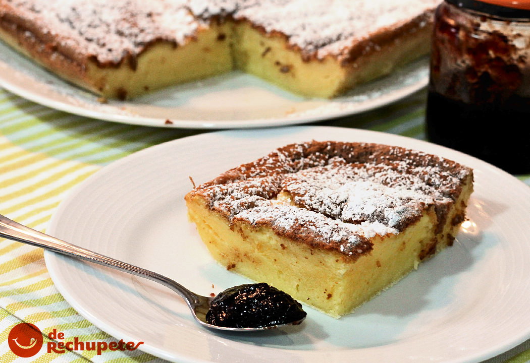 Tarta de queso esponjosa