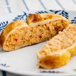 Muselina de merluza en hojaldre