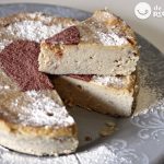 Tarta de queso y castañas