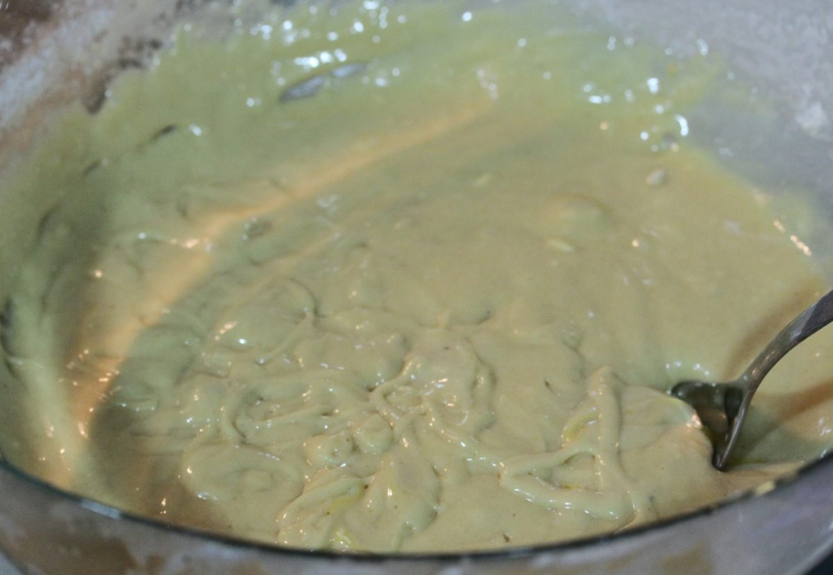 Bizcocho fácil de turrón de Jijona. Postre navideño