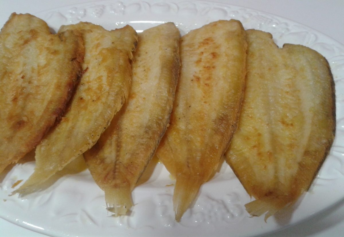 Lenguado a la naranja