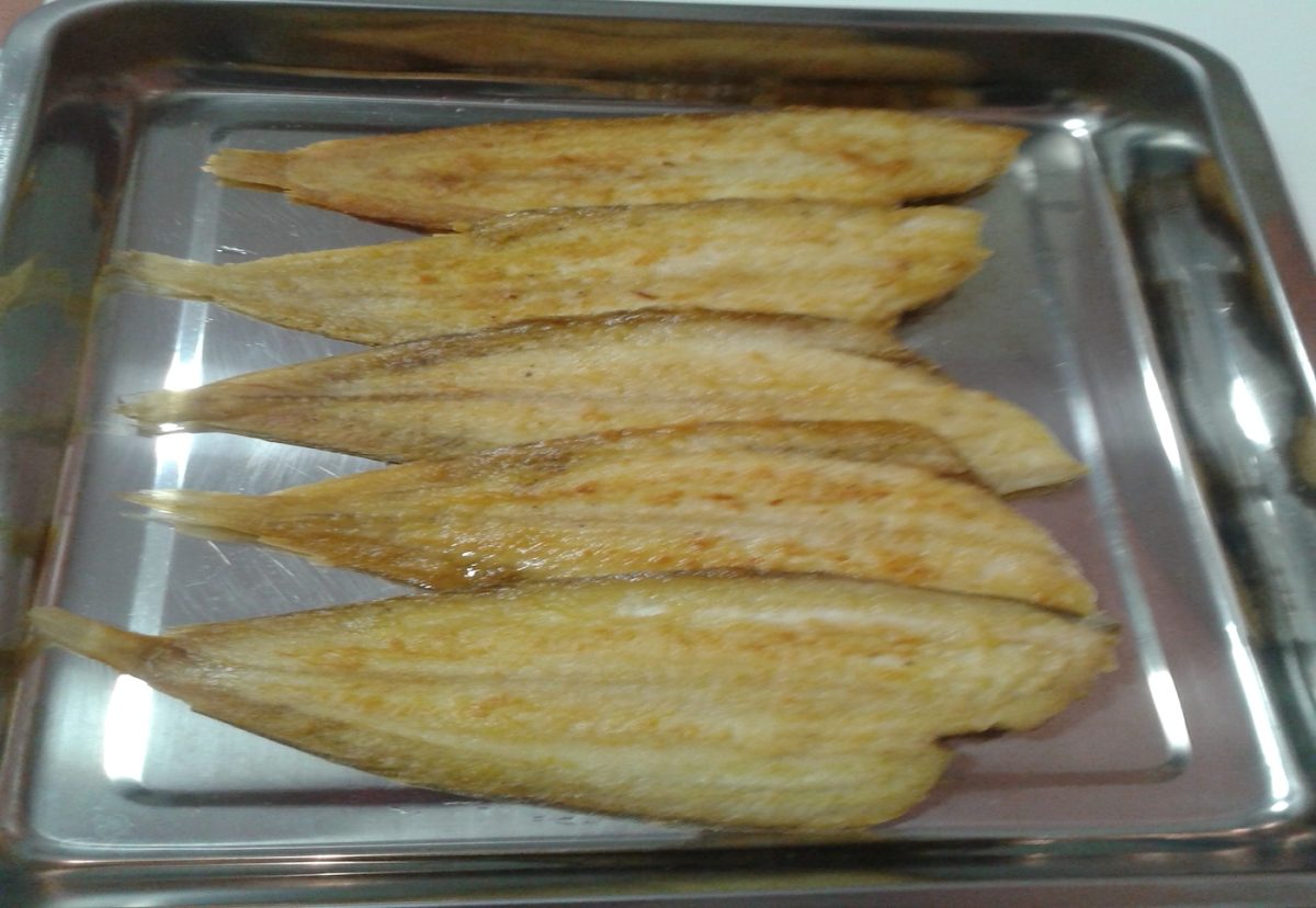 Lenguado a la naranja