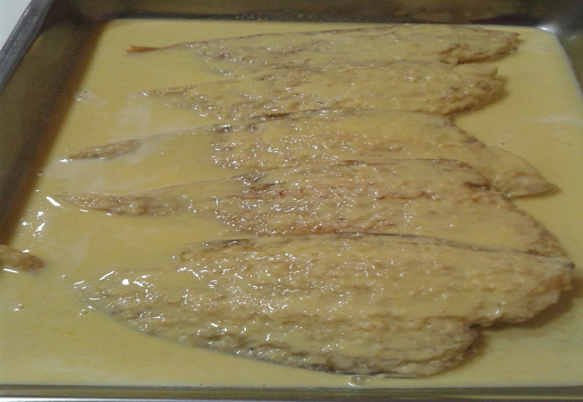 Lenguado a la naranja