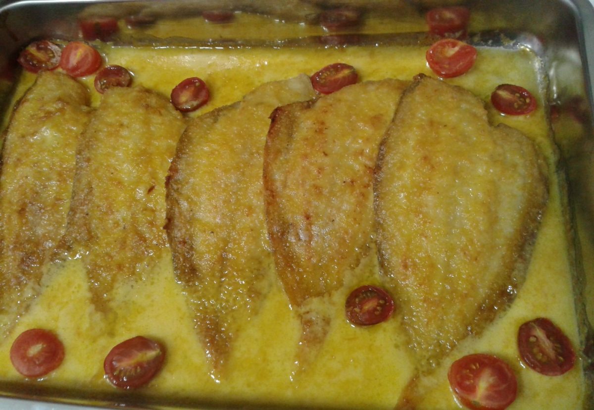 Lenguado a la naranja