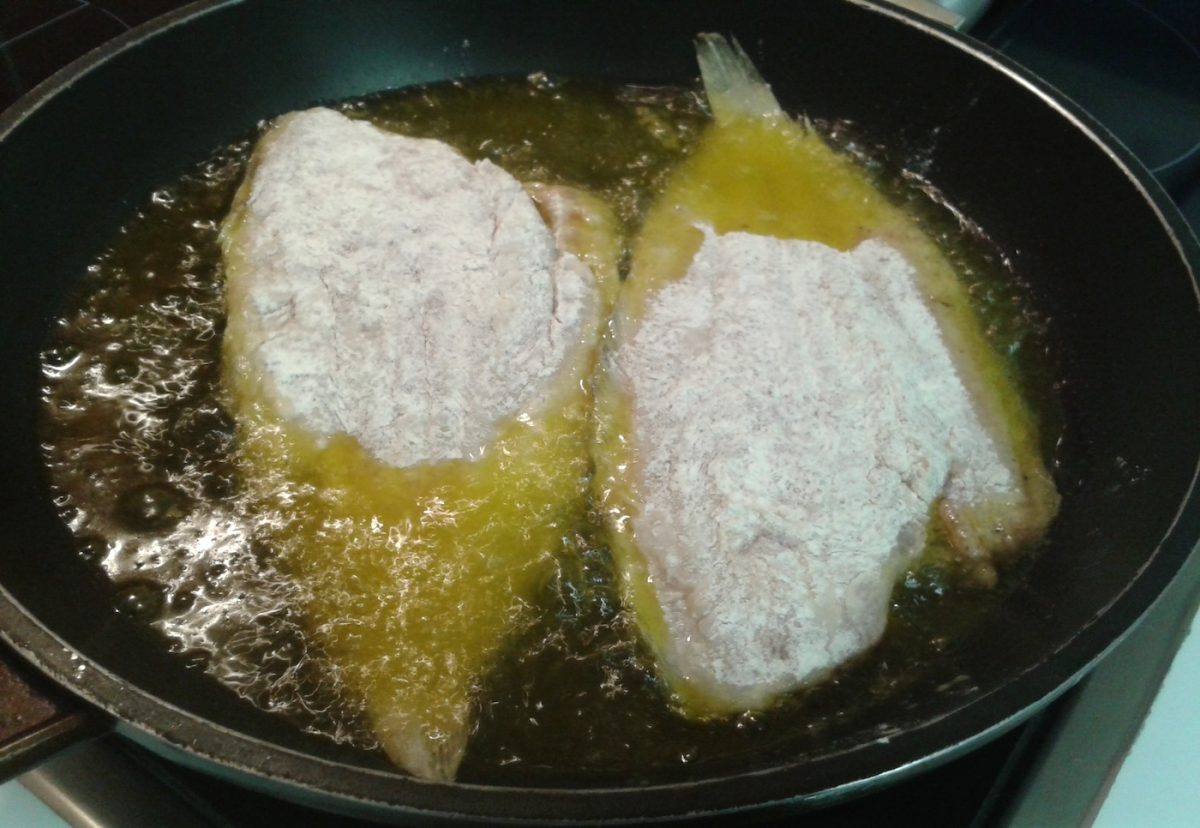 Lenguado a la naranja