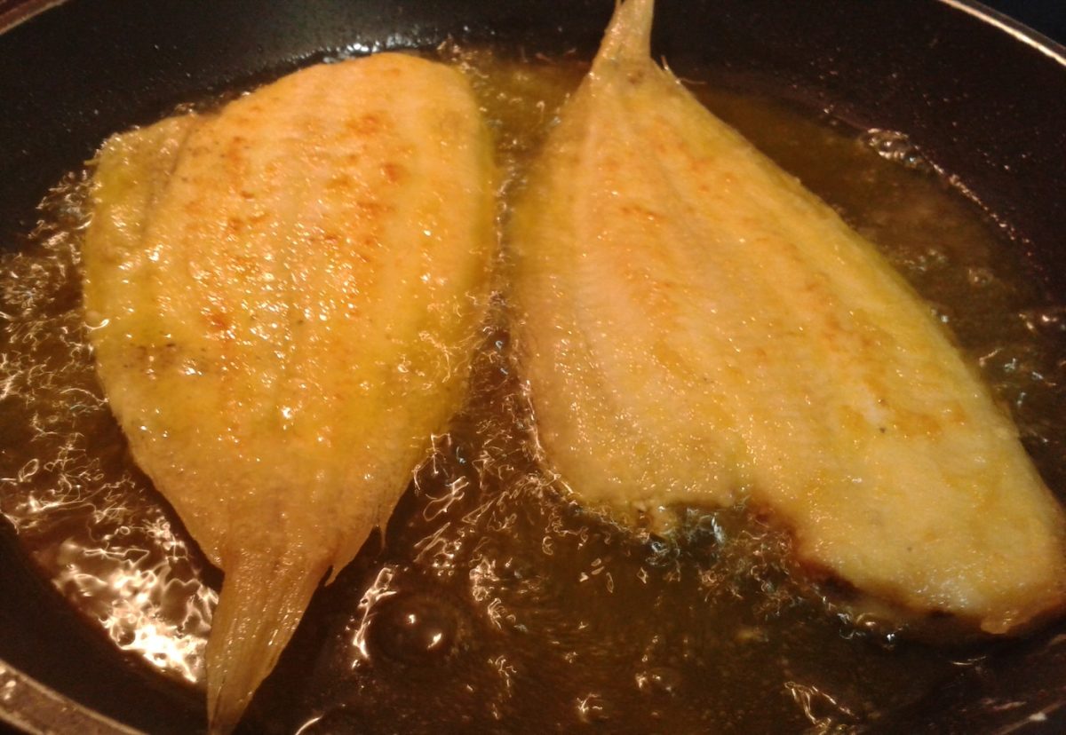 Lenguado a la naranja