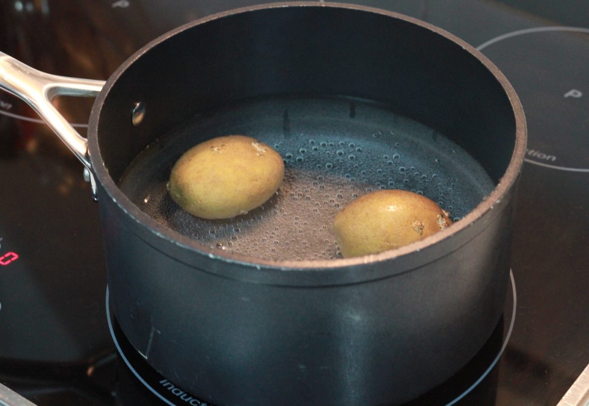 Tosta de bacalao ahumado