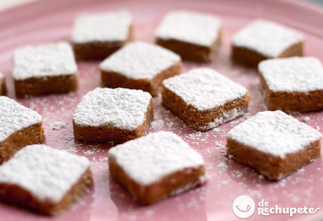 Polvorones de almendra sin horno. Navidad de rechupete