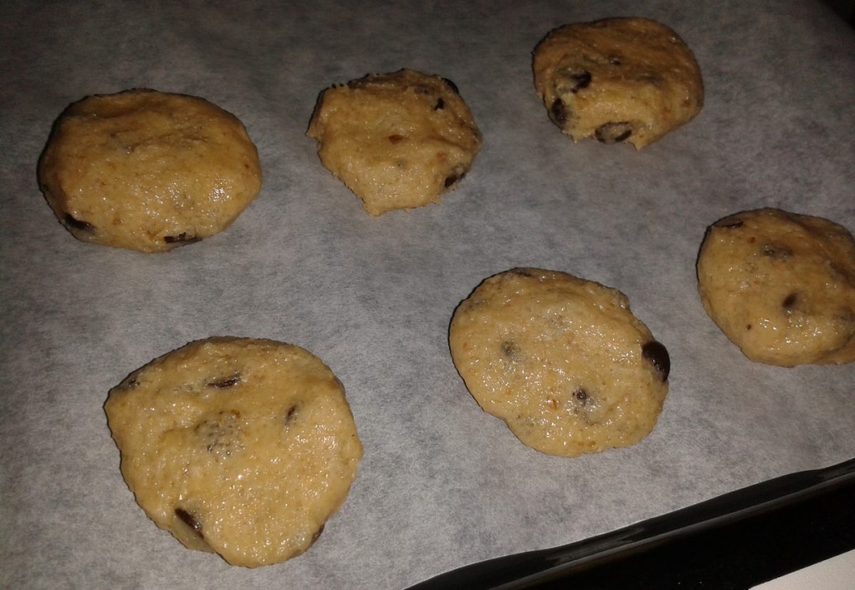 Galletas o cookies de chocolate