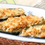 Berenjenas rellenas de carne con bechamel