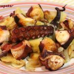 Pulpo al horno con patatas