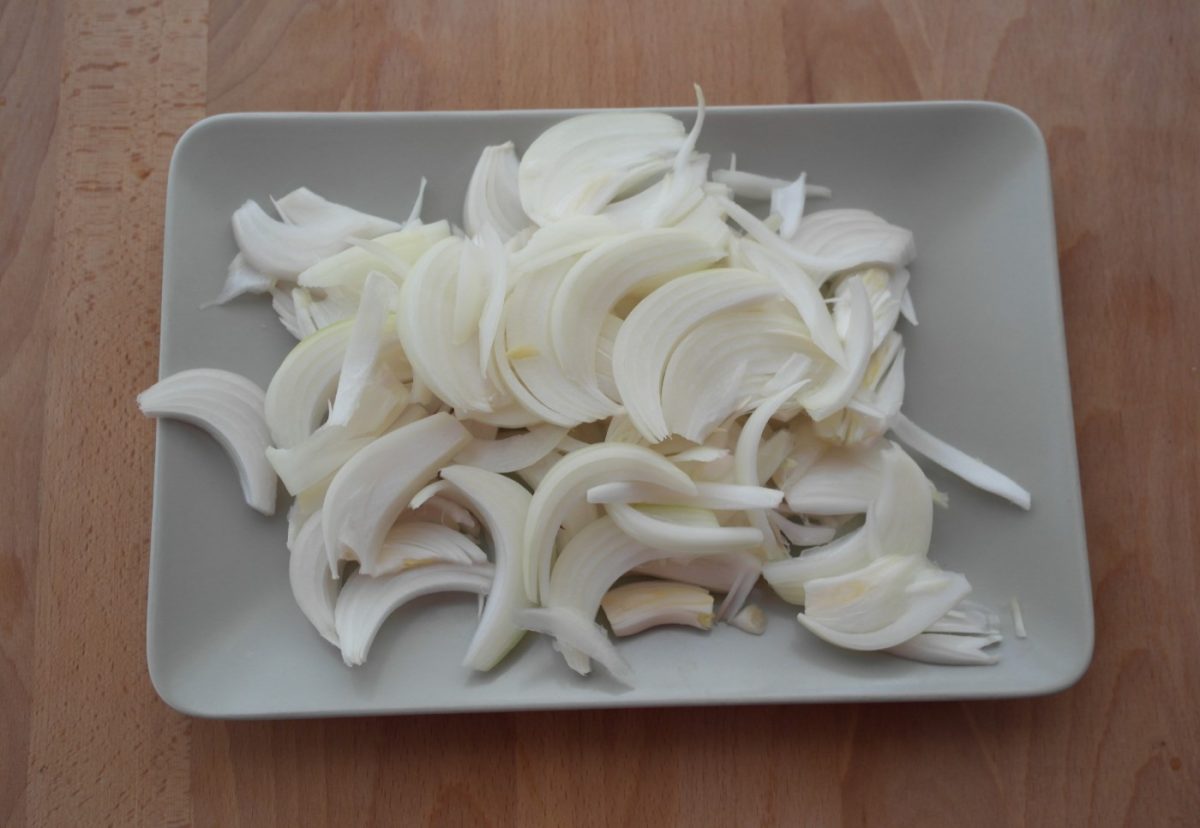Bacalao al horno con pan de maíz. Bacalhau com broa