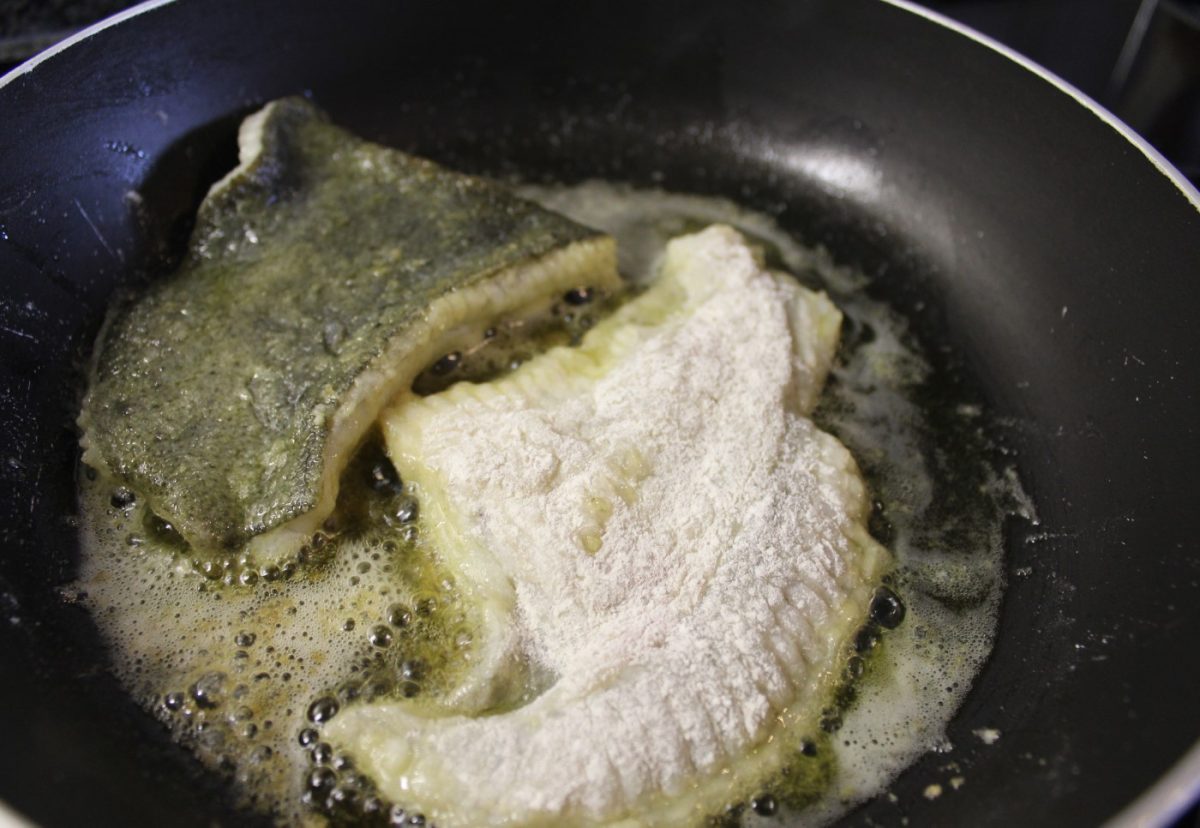 Rodaballo a la Meunière