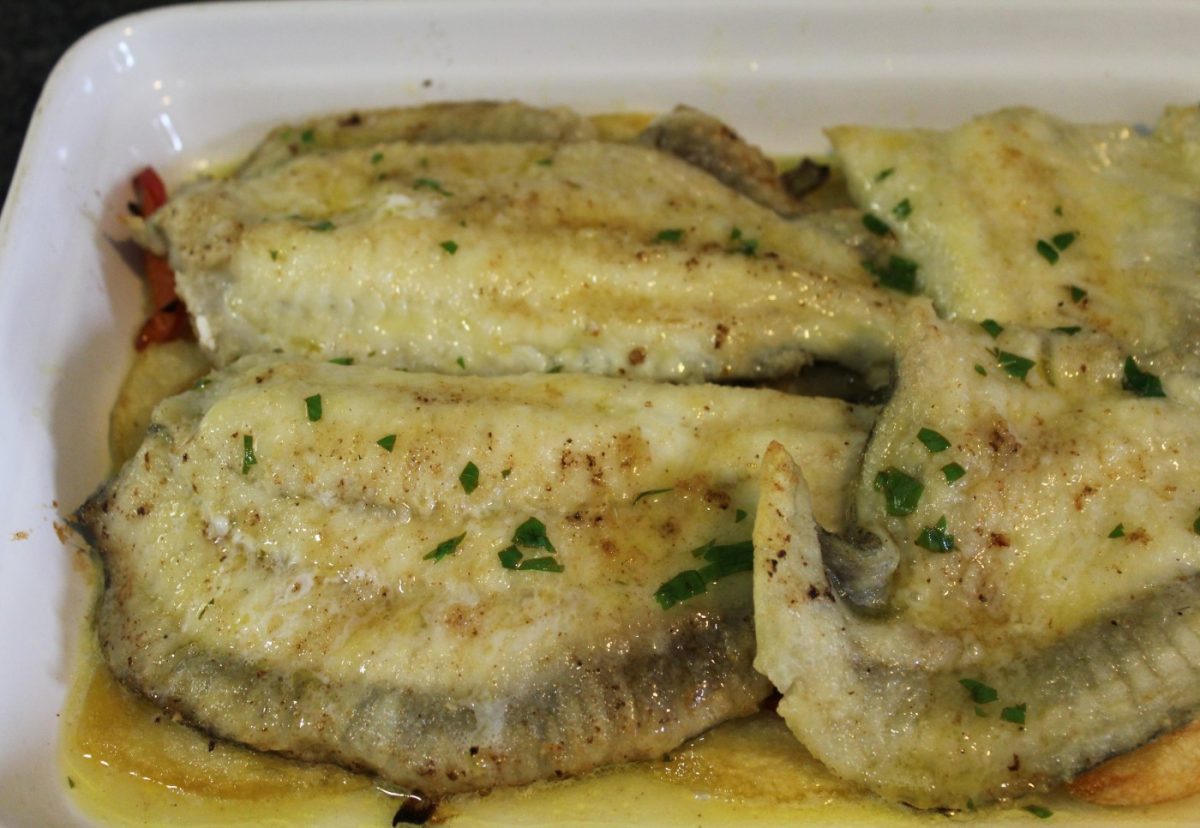 Rodaballo a la Meunière