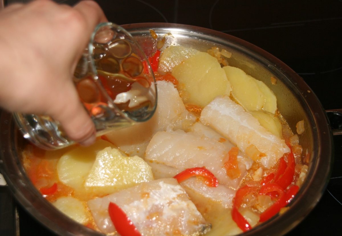 Bacalao a la manchega