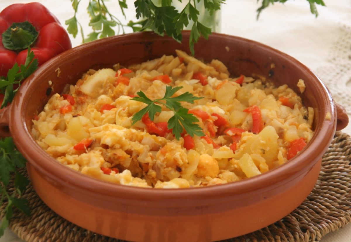 Bacalao a la manchega