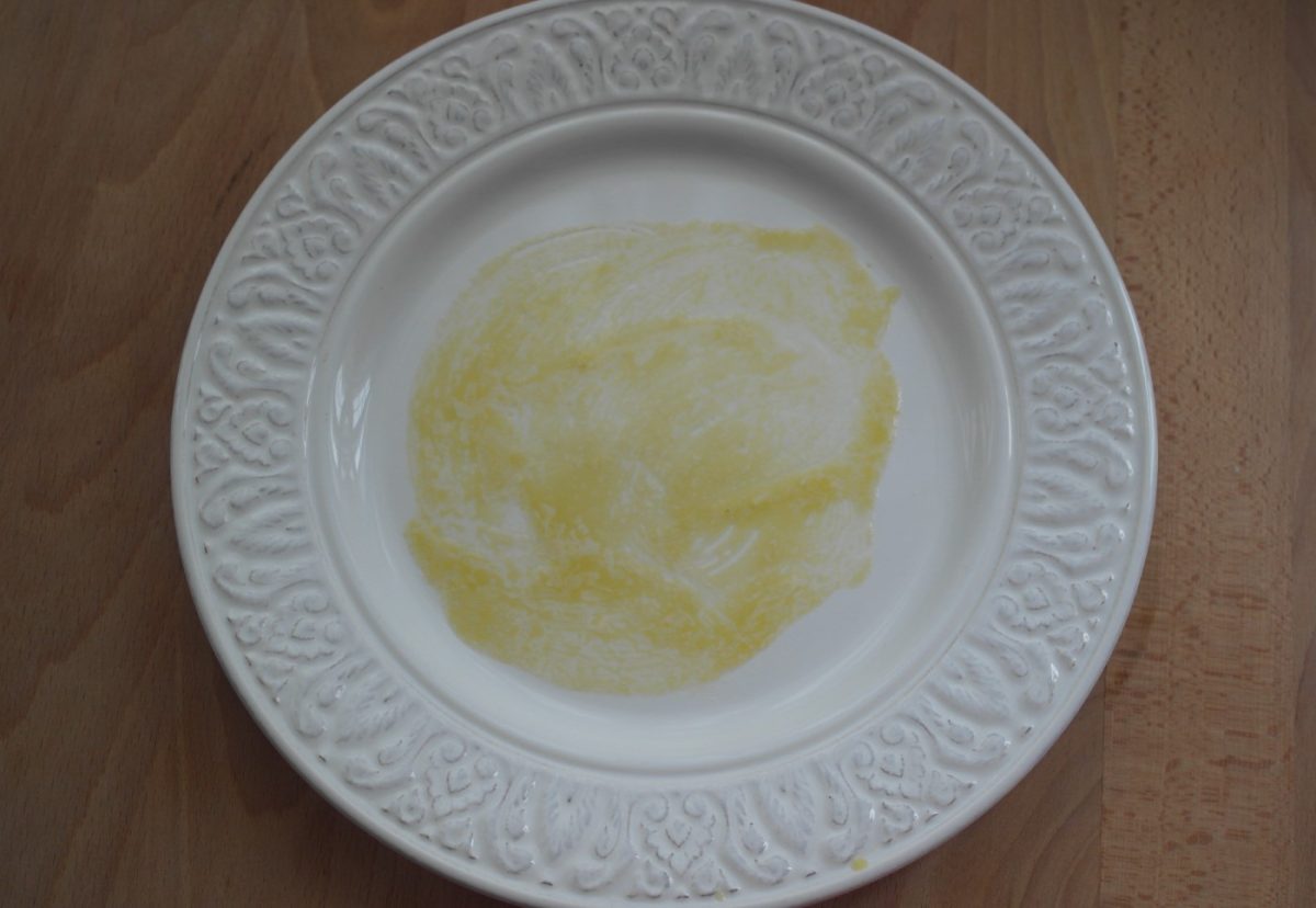 Ensalada de bacalao y mandarinas