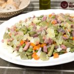 Menestra de verduras con jamón