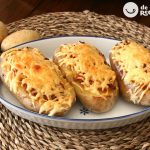 Patatas asadas rellenas de carne