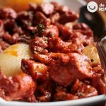Lomo de cerdo a la gallega. Receta tradicional paso a paso