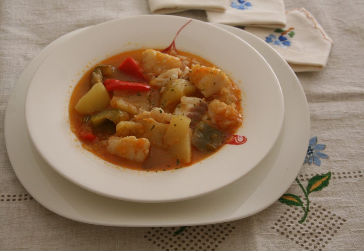 Marmitako de bacalao