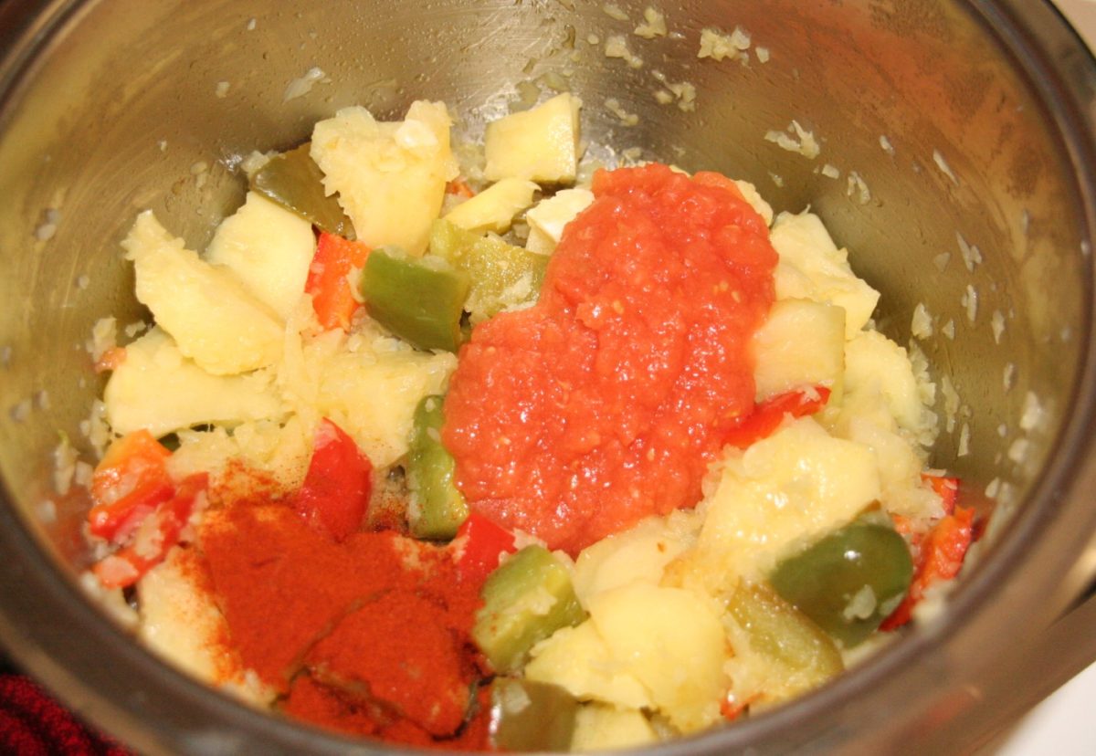 Marmitako de bacalao