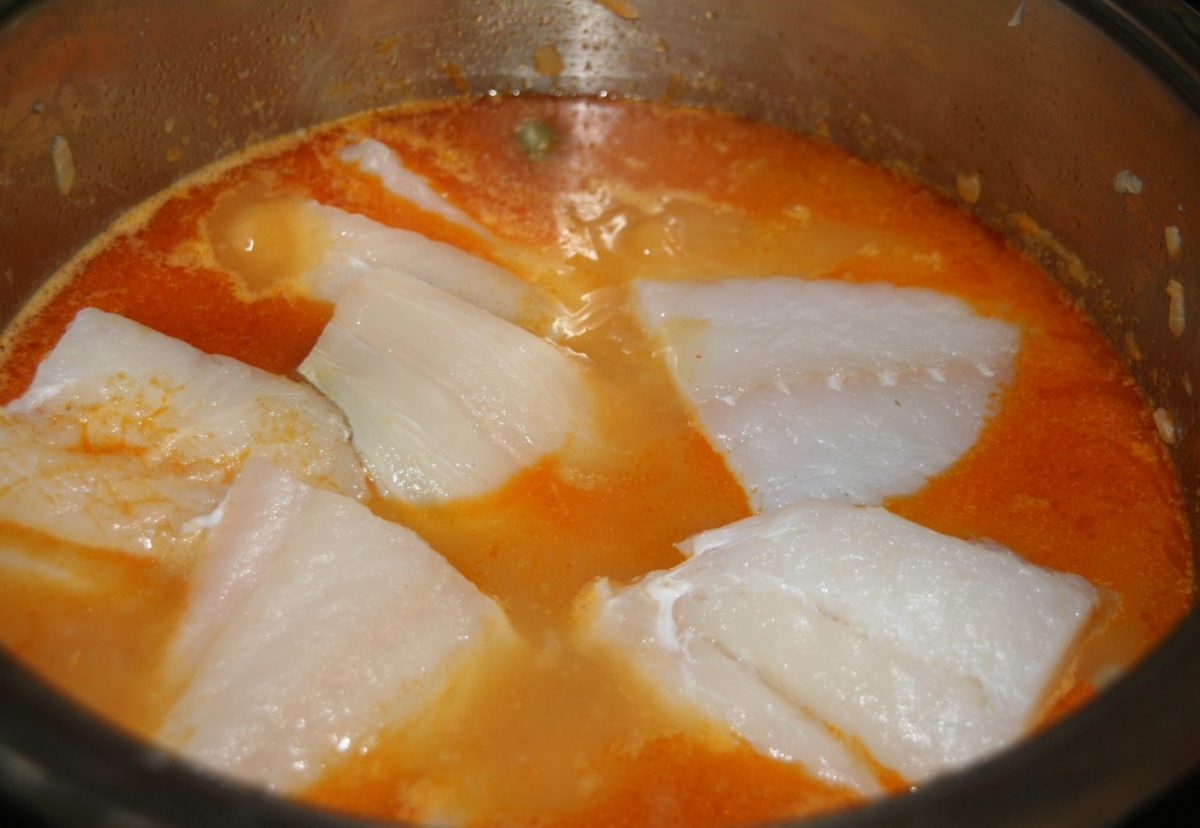 Marmitako de bacalao