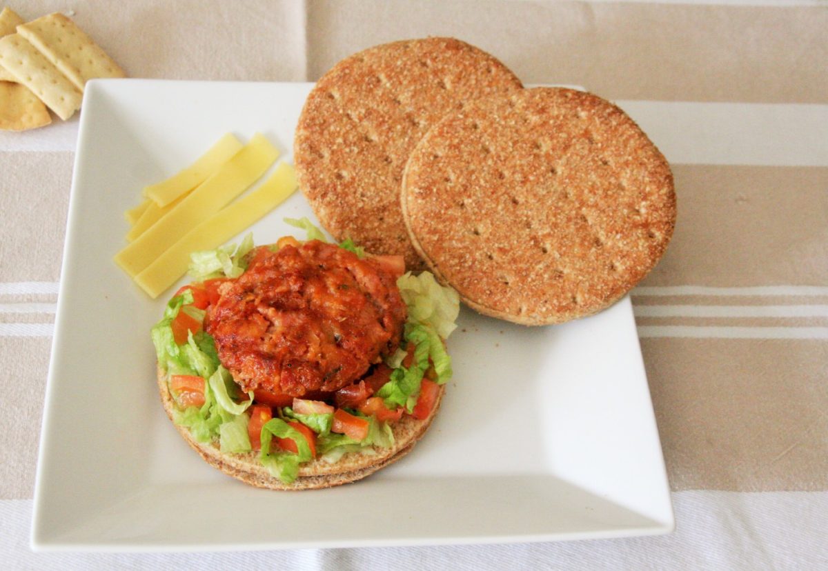 Sandwich casero de atún con soja