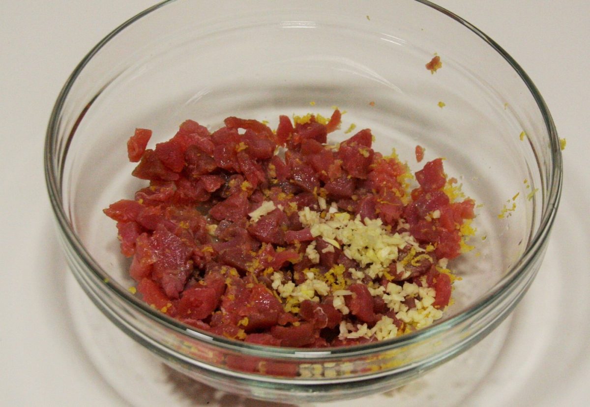 Sandwich casero de atún con soja