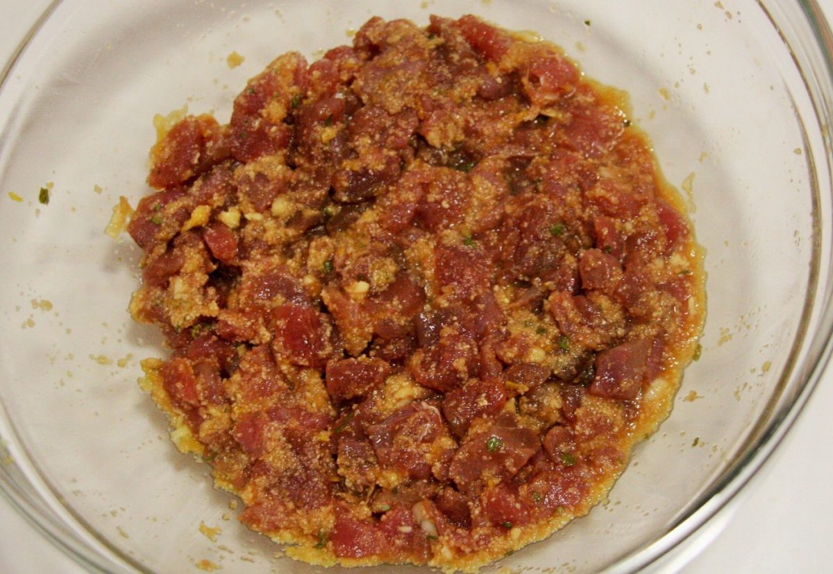 Sandwich casero de atún con soja