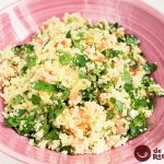 Cómo hacer tabulé. Ensalada tradicional libanesa con cuscús